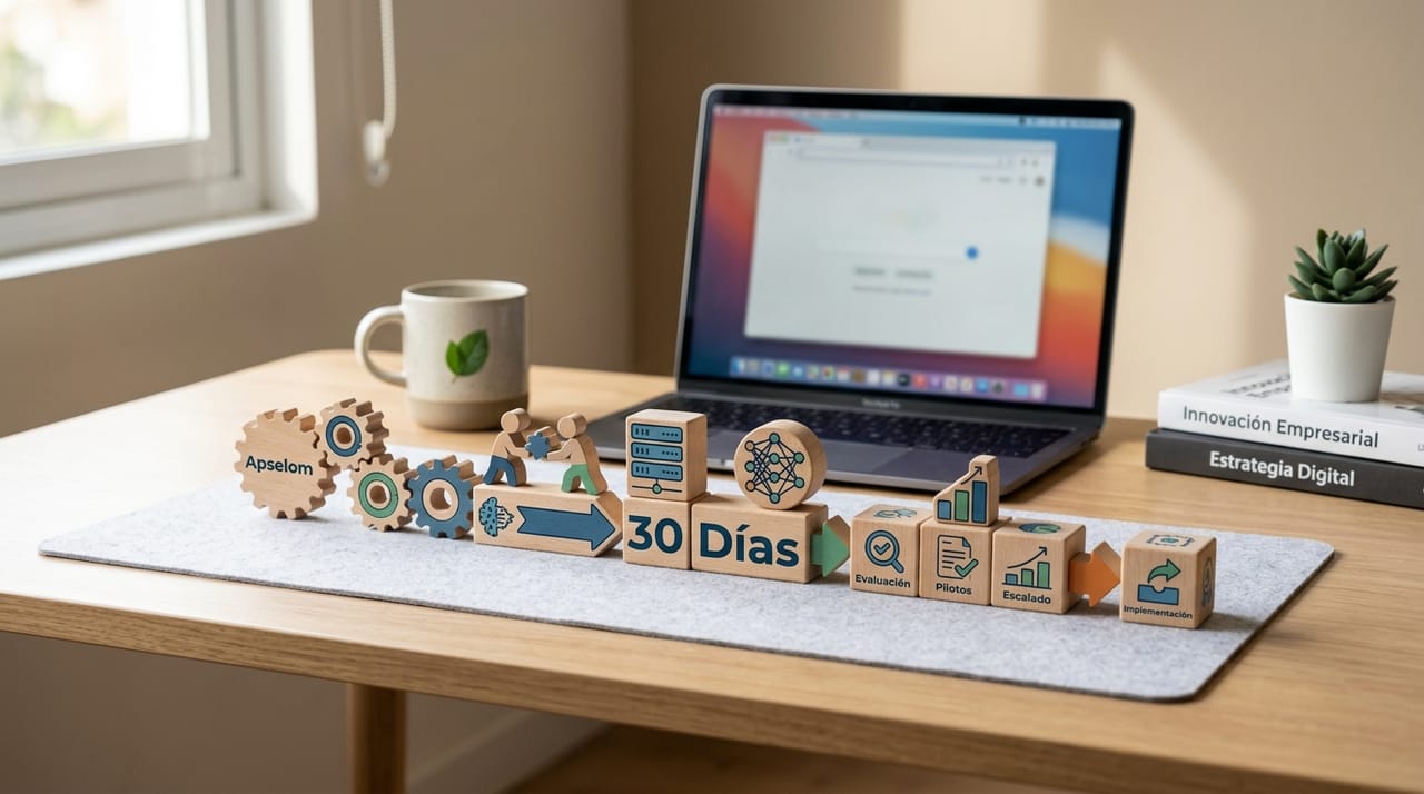 Hoja de ruta de 30 días para transformar los procesos de tu empresa con Inteligencia Artificial