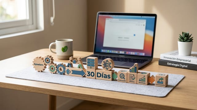 Hoja de ruta de 30 días para transformar los procesos de tu empresa con Inteligencia Artificial